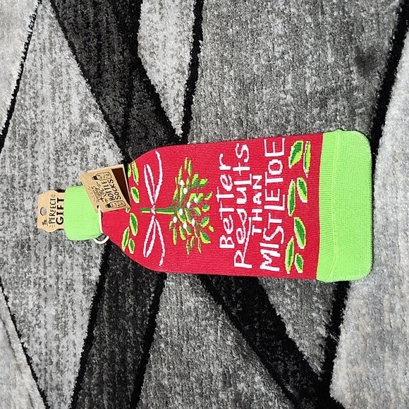 CHRISTMAS 🎄 STOCKING STUFFERS BOTTLE SOCK SPATULA SET HOLIDAYS SURVIVAL - Picture 6 of 14